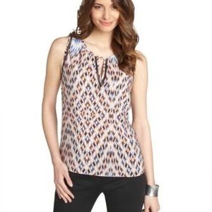 Greylin Silk Multicolored Blouse